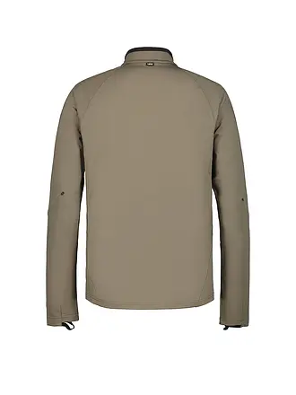 RUKKA | Herren Laufshirt Maanin mit Zip | braun